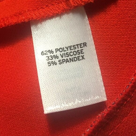 Trouve Size Medium Red Zip Pocket  Single-breasted Career Work Blazer / Jacket - Picture 8 of 12